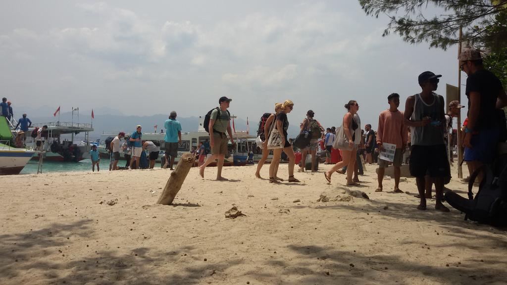 Beach Box Bungalow Gili Trawangan Kültér fotó